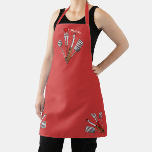 Delantal Barra-B-Que Herramientas Grill