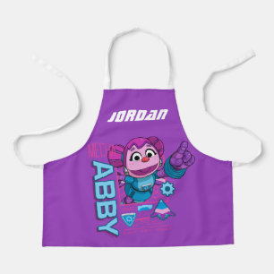 Delantal Barrio Sésamo   Mecha Builders Abby   Añadir nombr