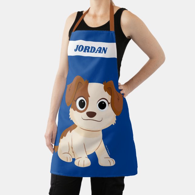 Delantal Barrio Sésamo | Tango pimienta de Elmo | Añadir su (in situ)