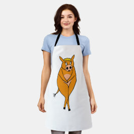 Delantal Bashful Cow Apron