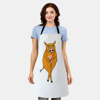 Delantal Bashful Cow Apron