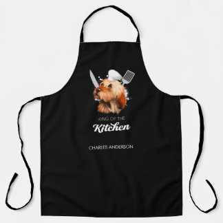 Delantal Basset Fauve de Bretagne King of the Kitchen Dog
