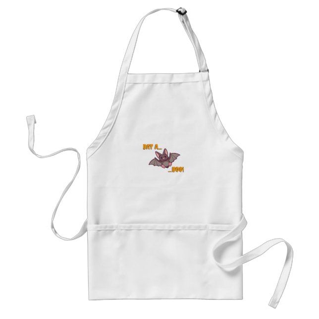 Delantal Bat A Boo Cute Bat (Frente)