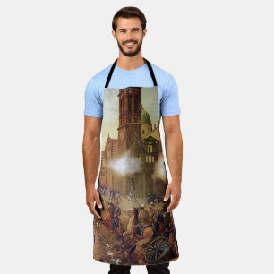 Delantal Batalla de la historia mexicana de Puebla