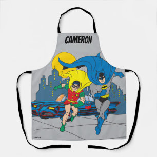 Delantal Batman Y Robin Running