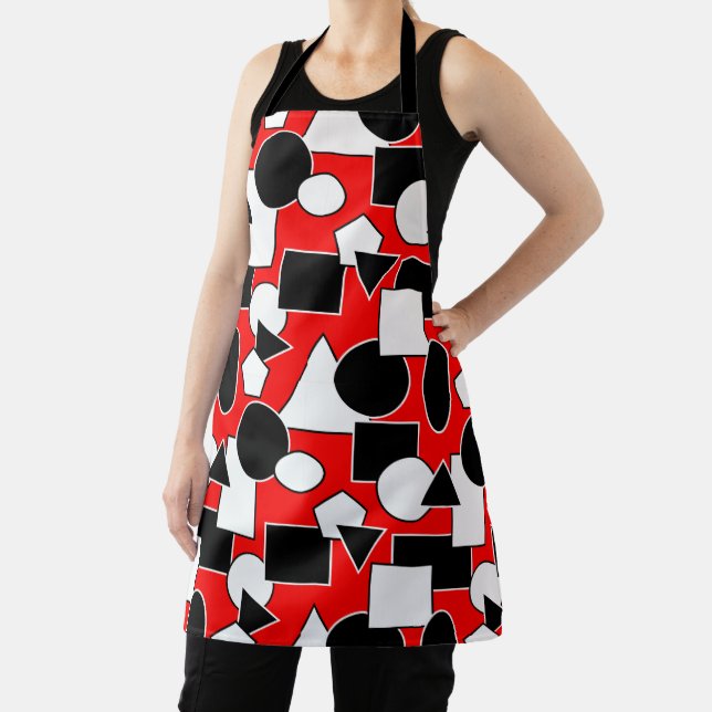 Delantal Bauhaus Collage (in situ)