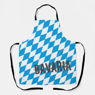 Delantal Bavaria Alemania Bandera del Diamante Diseño
