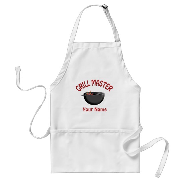 Delantal BBQ Barbecue Grill Master Apron (Frente)