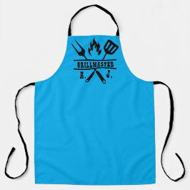 Delantal BBQ Blue Grillmaster