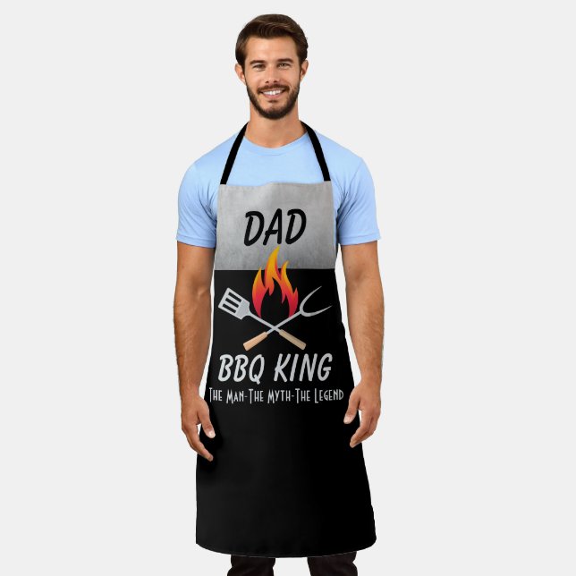 Delantal BBQ King Apron (Gastado)
