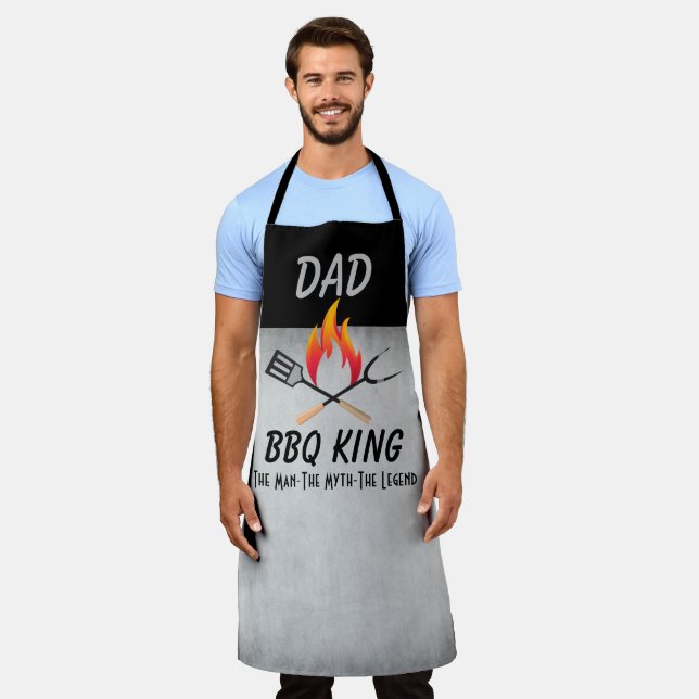 Delantal BBQ King Apron (Gastado)