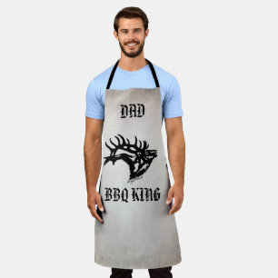 Delantal BBQ King, Bull Elk Apron