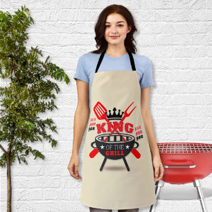 Delantal BBQ-King of the Grill
