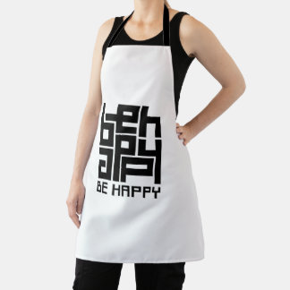 Delantal Be happy