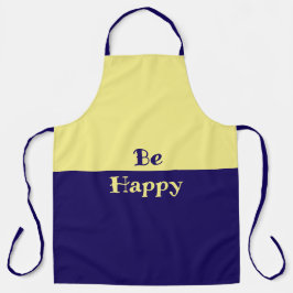 Delantal Be Happy Apron