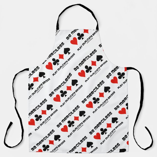Delantal Be Merciless Play Duplicar Puente Cuatro Trajes De (Anverso)