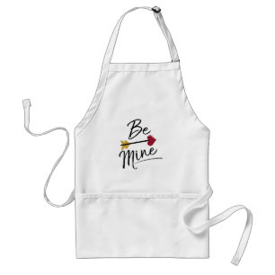 Delantal Be mine Cute Valentines