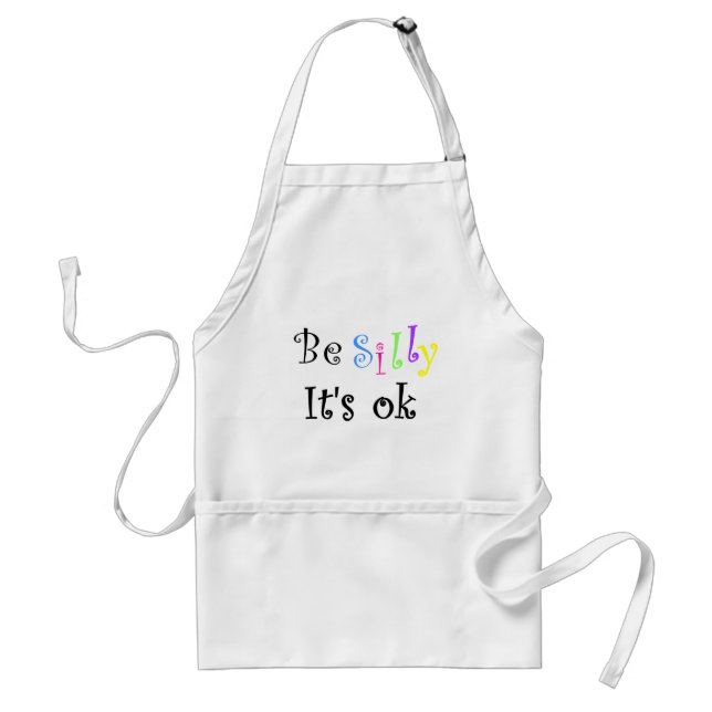Delantal Be Silly It's ok-apron (Frente)