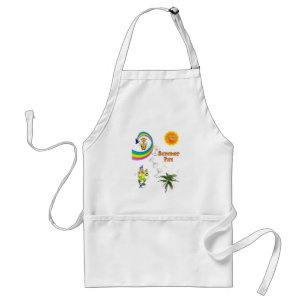 Delantal Beach Fun Kitchen Apron