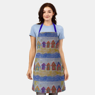 Delantal Beach Huts Apron