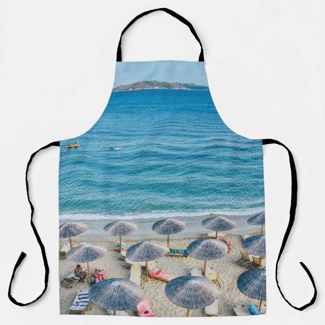 Delantal Beach lounge a orillas del mar (Anverso)