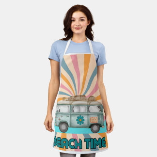 Delantal Beach Time Retro Van Vibes