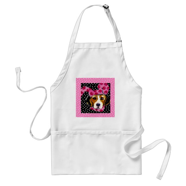 Delantal Beagle de Pascua (Frente)