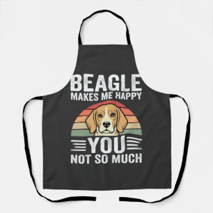 Delantal Beagle Me Hace Feliz Amante De Los Perros
