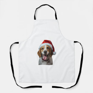 Delantal Beagle Navidades