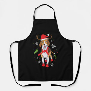 Delantal Beagle Navidades regalo de Navidades divertidos