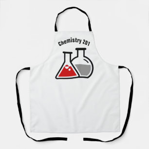 Delantal Beakers Design Chemistry Science Apron