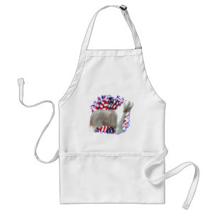 Delantal Bearded Collie Patriot