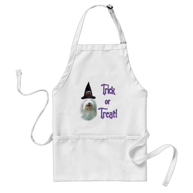 Delantal Bearded Collie Trick (Frente)