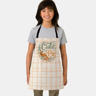 Delantal Bebé Pastel de Calabaza Cutie Pie