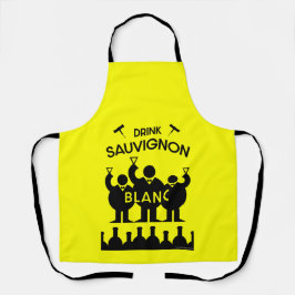 Delantal Bebedor de vino Sauvignon Blanc