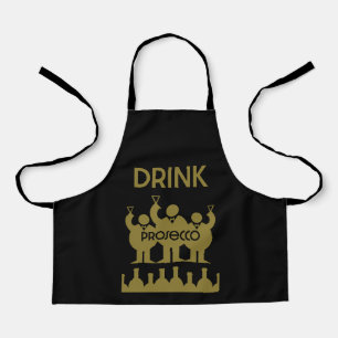 Delantal Bebedores de vino Prosecco