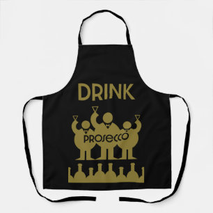Delantal Bebedores de vino Prosecco