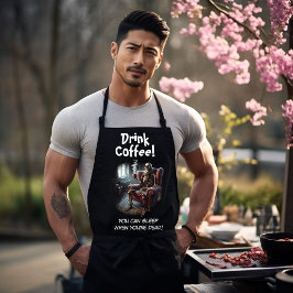 Delantal Beber café