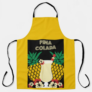 Delantal Bebida de cóctel Piña Colada