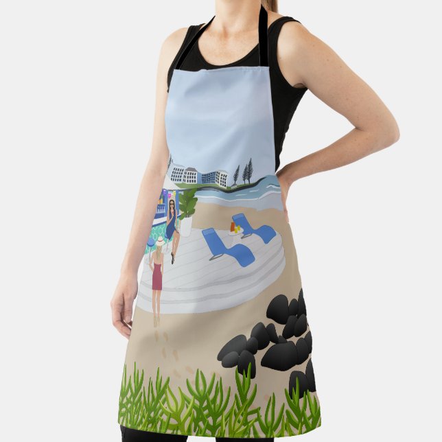 Delantal Bebidas en el Beach Bar (in situ)