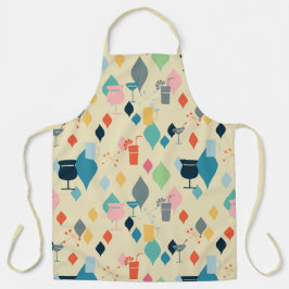 Delantal Bebidas modernas de mediados de siglo