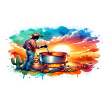 Bebidas o sin habas Chichi Cocinando Vaquero 1