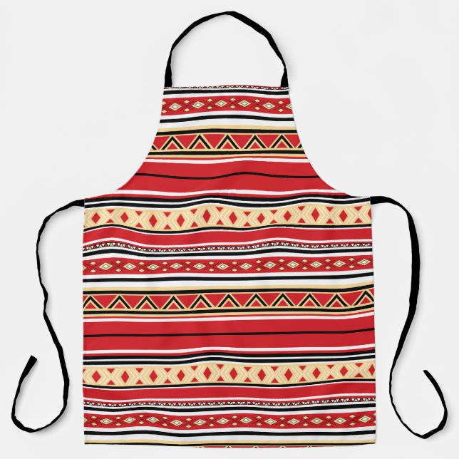 Delantal beduino sadu (Anverso)