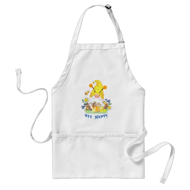 Delantal Bee Happy Gnome Apron (Frente)