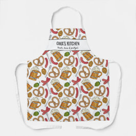 Delantal Beer y Brats Chef alemán Personalizado de cocina d