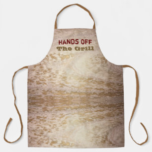 Delantal Beige y oro