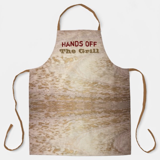 Delantal Beige y oro (Anverso)