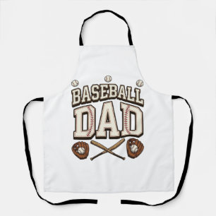 Delantal Béisbol Antiguo Papá Día del Padre