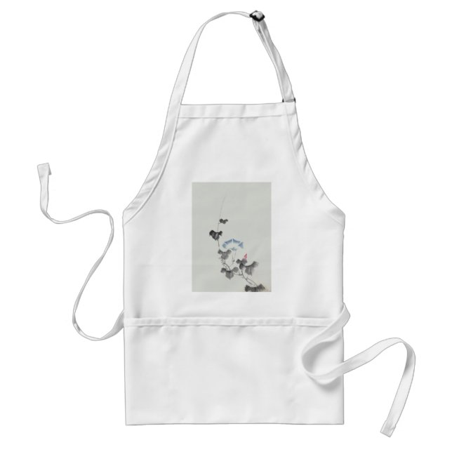 Delantal Bella Artes japonés de Hokusai (Frente)