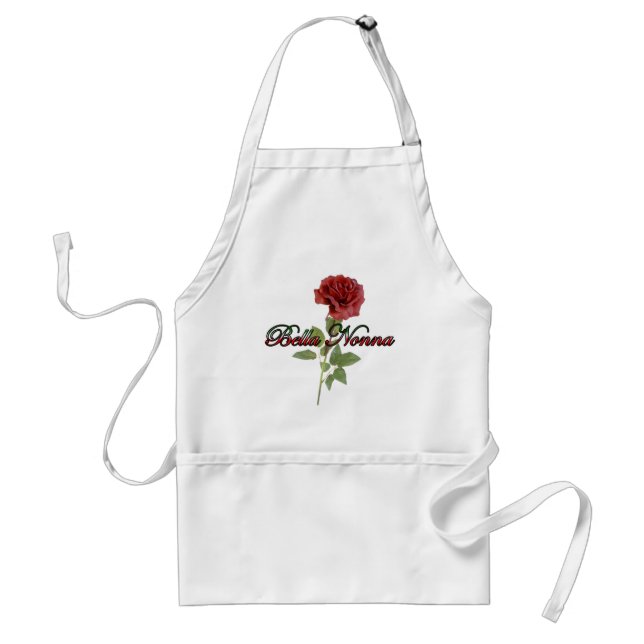 Delantal Bella Nonna (abuela italiana hermosa) (Frente)